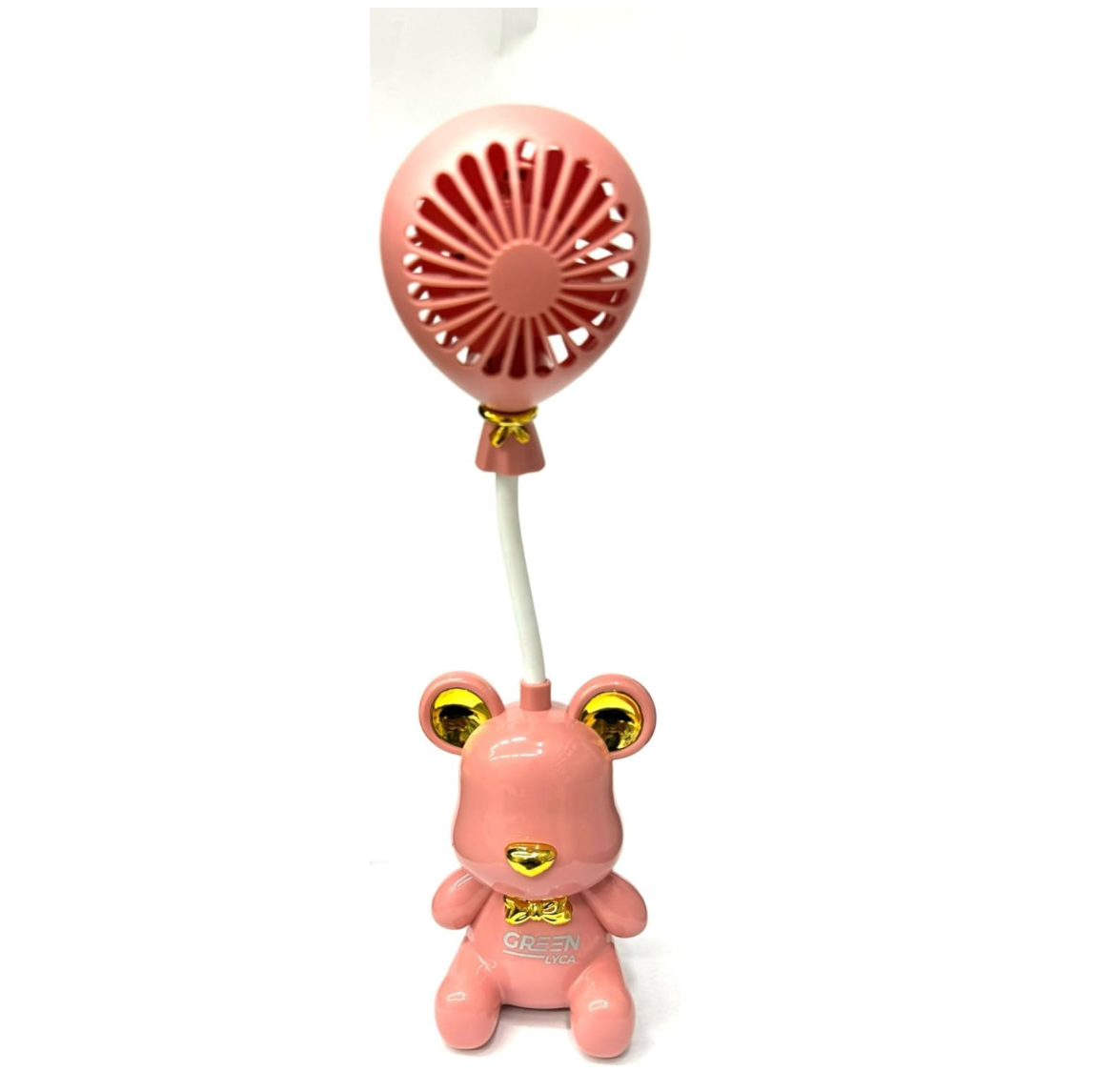 Ventilador con Sacapuntas en Forma de Oso